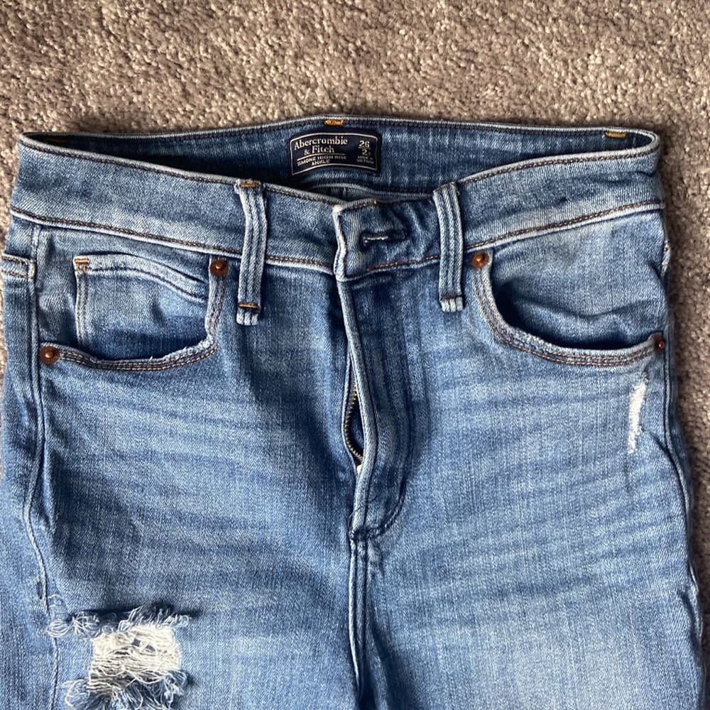 Abercrombie & Fitch Ankle Jeans
